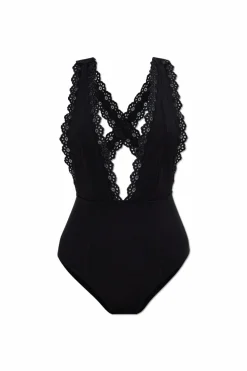 Ulla Johnson BLACK One-piece swimsuit Opheliaā