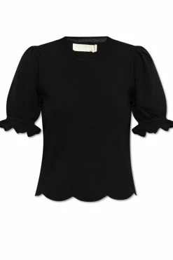 Ulla Johnson BLACK Top Noemi