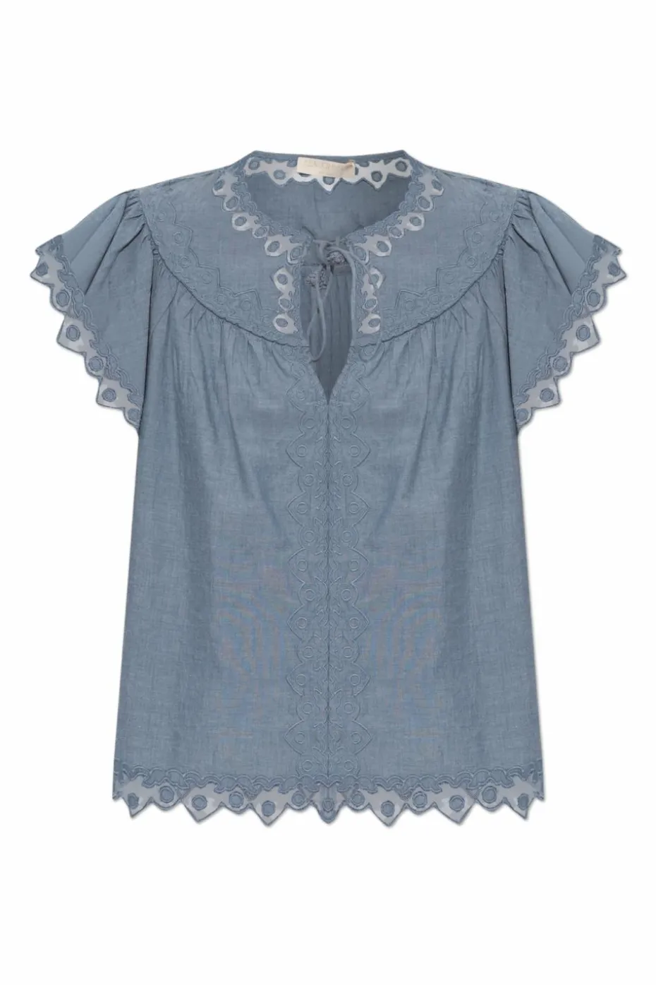 Ulla Johnson BLUE Top 'Effie'