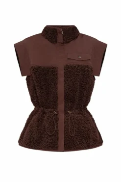 Ulla Johnson BROWN "Tariet" vest