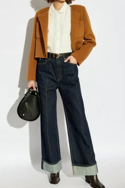 Ulla Johnson BROWN Wool Jacket Eve