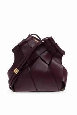 Ulla Johnson BURGUNDY Shoulder bag "Charlotte"