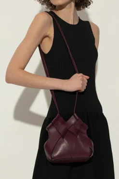 Ulla Johnson BURGUNDY Shoulder bag "Charlotte"