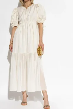 Ulla Johnson cream Dress `Colage`