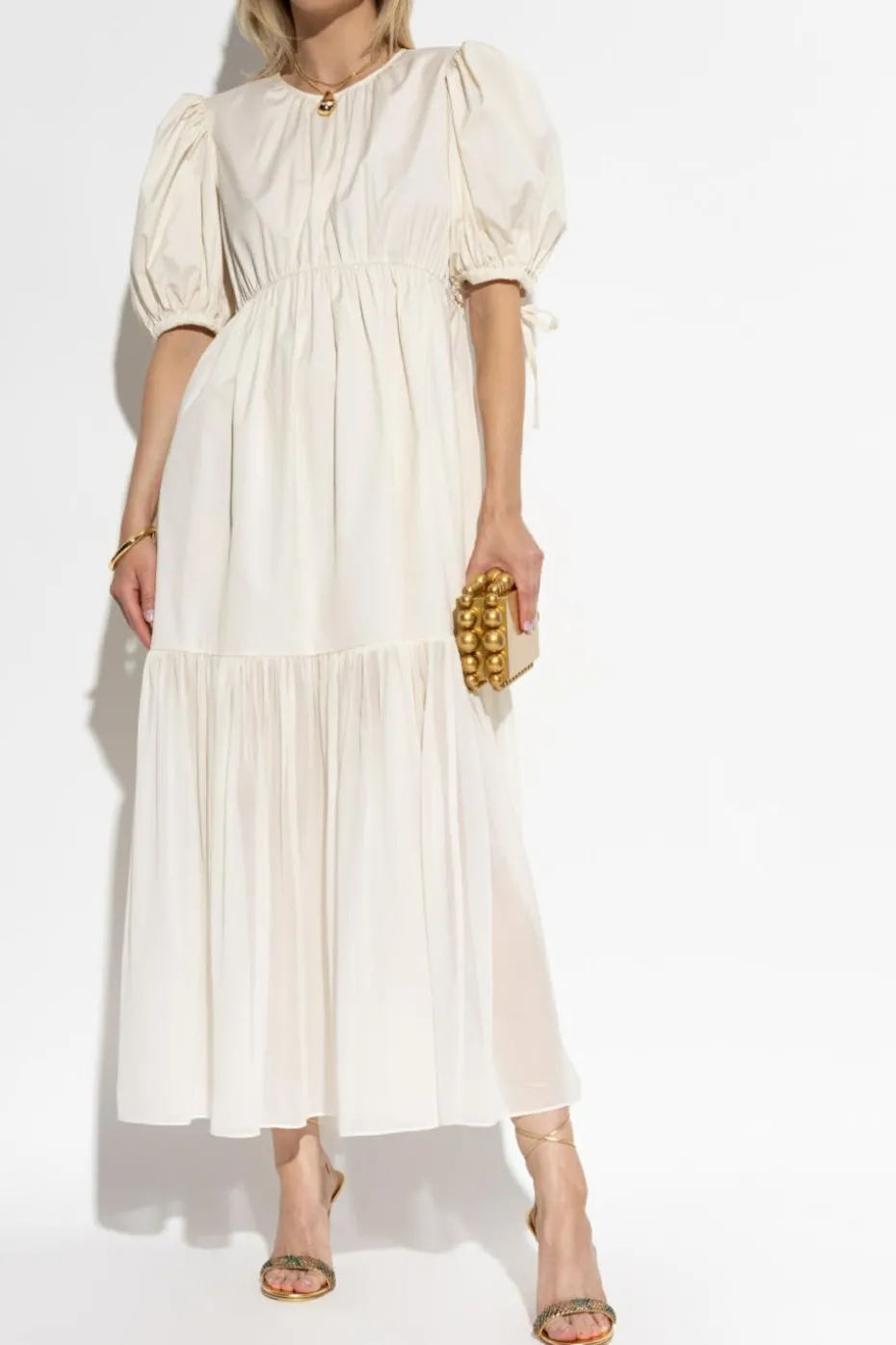 Ulla Johnson cream Dress `Colage`