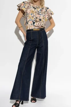 Ulla Johnson MULTICOLOUR Floral motif shirt "Perline"