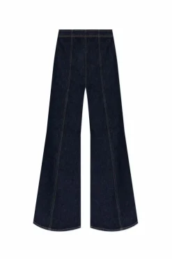 Ulla Johnson NAVY BLUE Jeans "Noella"