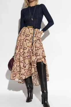 Ulla Johnson NAVY BLUE Top 'Delia'
