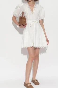 Ulla Johnson WHITE Dress "Camila"