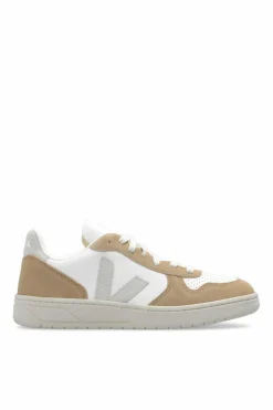 Veja beige ‘V-10 Chromefree Leather’ sneakers