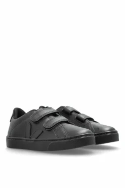 Veja Kids BLACK Sports shoes "SMALL ESPLAR LEATHER"