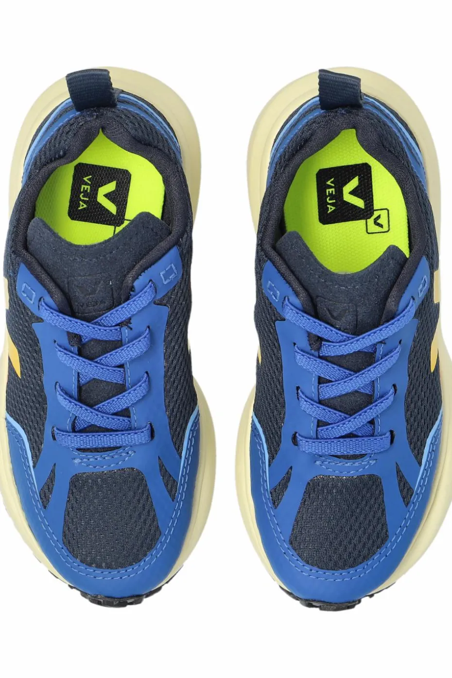 Veja Kids BLUE Sneakers SMALL CANARY LIGHT ALVEOMESH