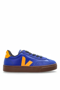 Veja Kids BLUE Sports shoes "SMALL VOLLEY O.T. LEATHER"