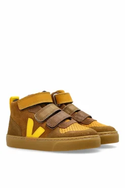 Veja Kids BROWN Sports shoes "SMALL V-10 MID SUEDE"
