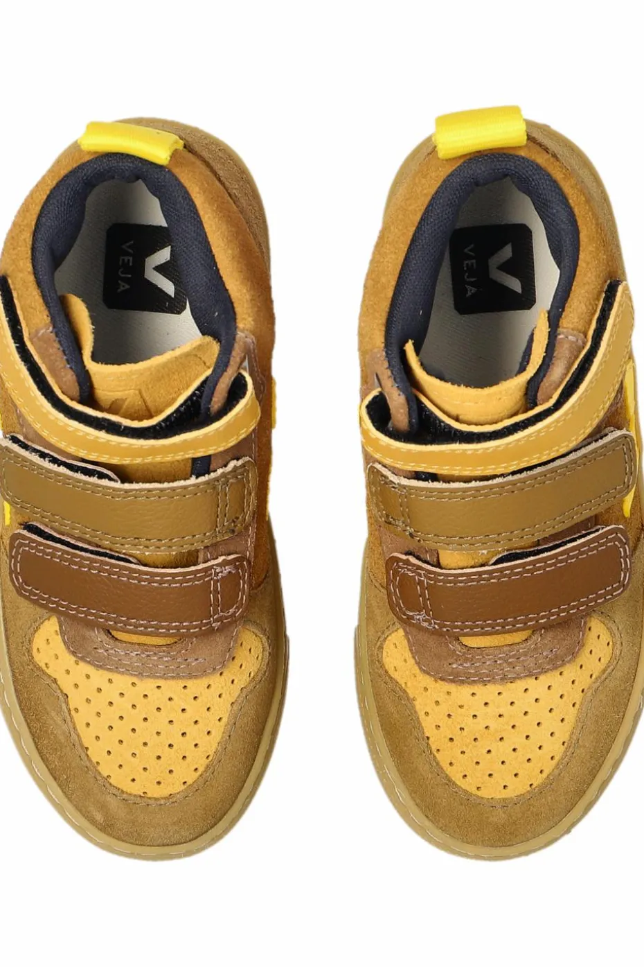 Veja Kids BROWN Sports shoes "SMALL V-10 MID SUEDE"