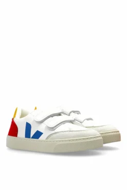 Veja Kids WHITE Sport shoes "SMALL V-12 LEATHER"