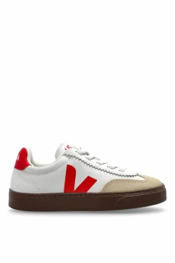 Veja Kids WHITE Sports shoes "SMALL VOLLEY O.T. LEATHER"