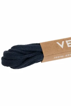 Veja NAVY BLUE Organic Cotton Laces