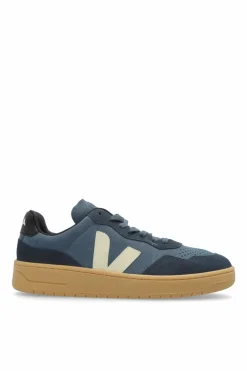 Veja NAVY BLUE Sneakers V-90 Suede