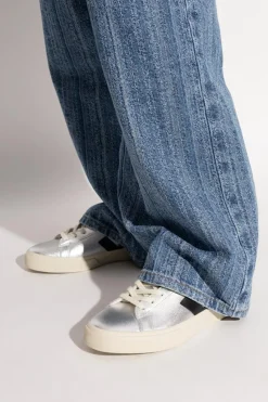 Veja SILVER Campo Leather sports shoes