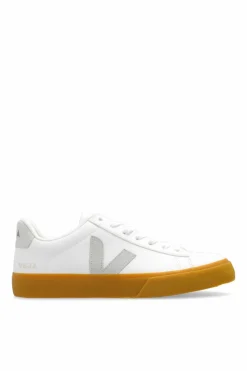 Veja WHITE āCampo ChromeFree Leatherā sneakers