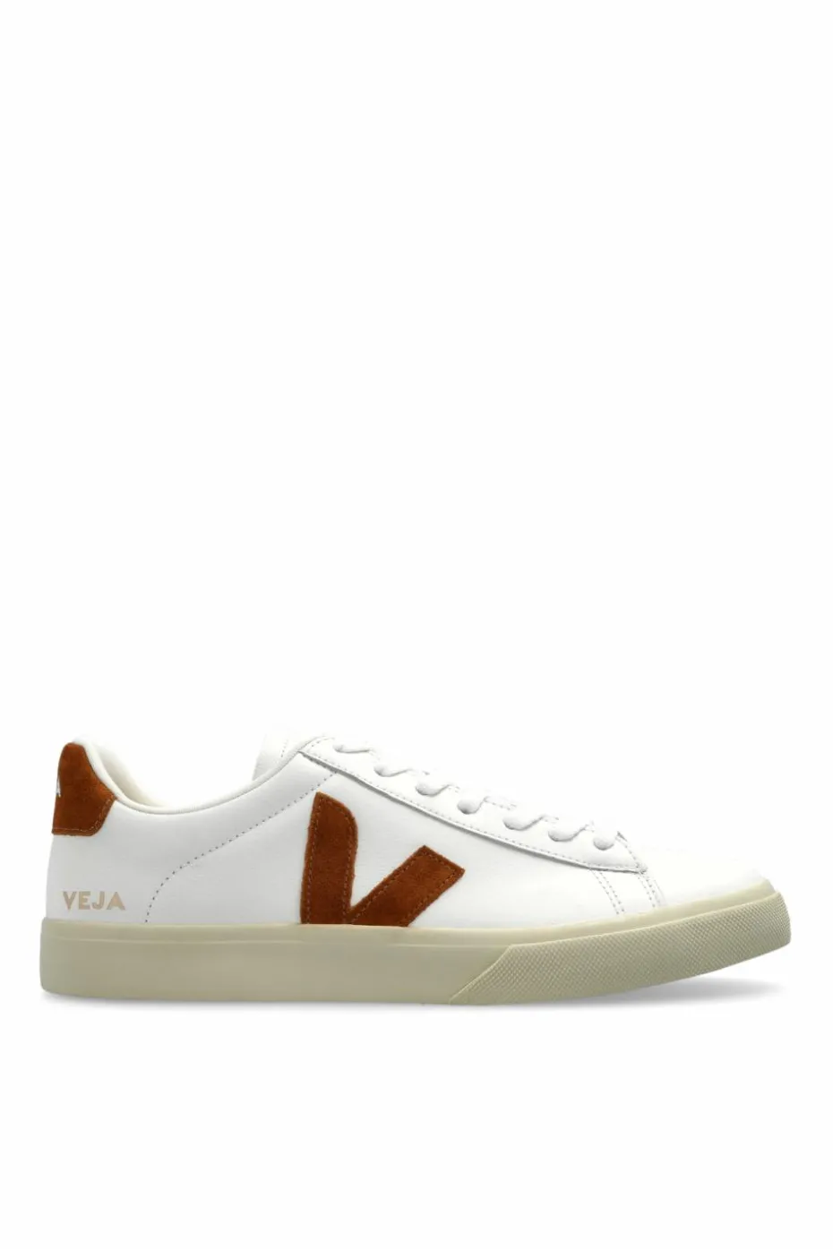 Veja WHITE "CAMPO LEATHER" sports shoes