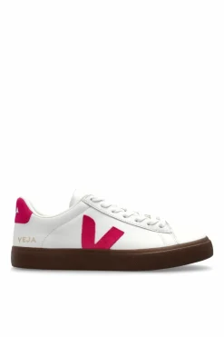 Veja WHITE Campo Leather sports shoes