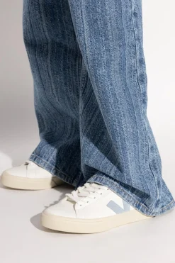 Veja WHITE Campo Leather sports shoes