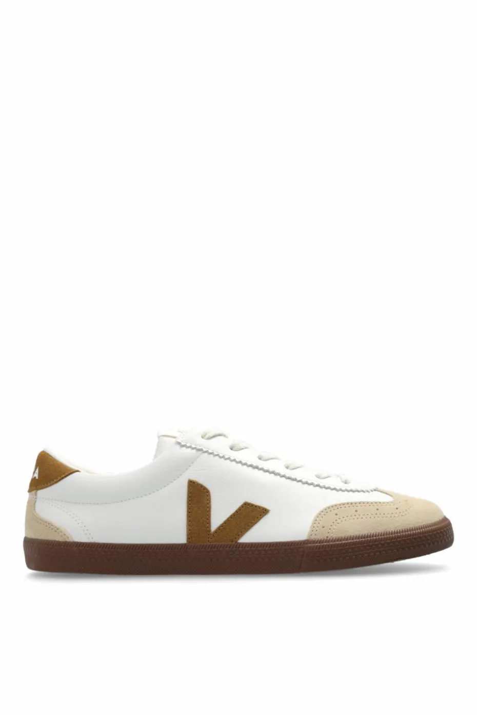 Veja WHITE Sports shoes Volley O.T. Leather