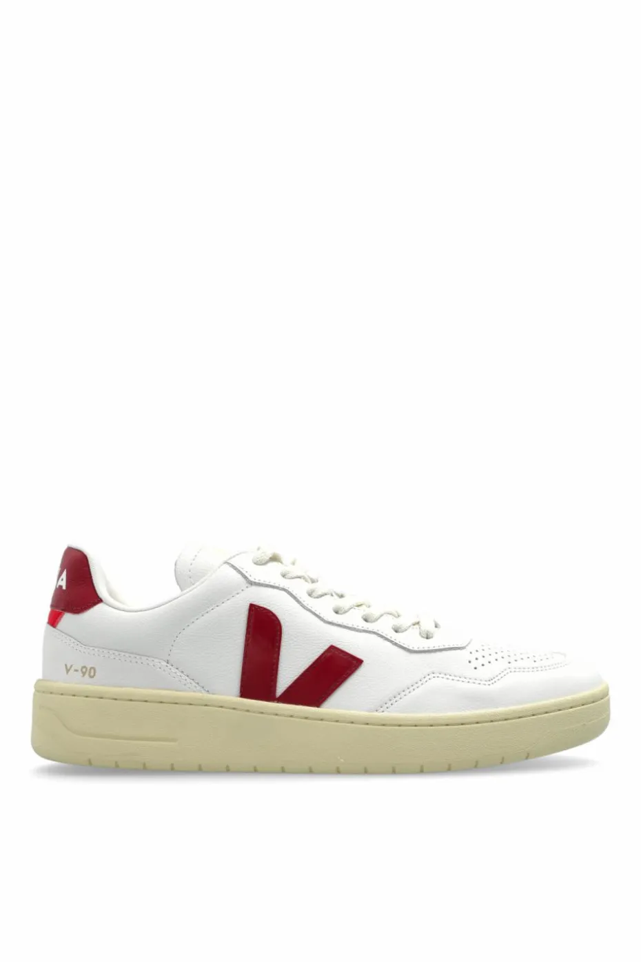 Veja WHITE V-90 O.T. Leather sports shoes