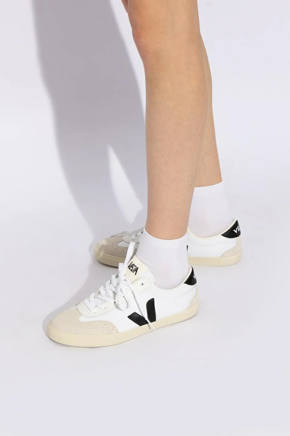 Veja WHITE ‘Volley Canvas’ Sports Shoes