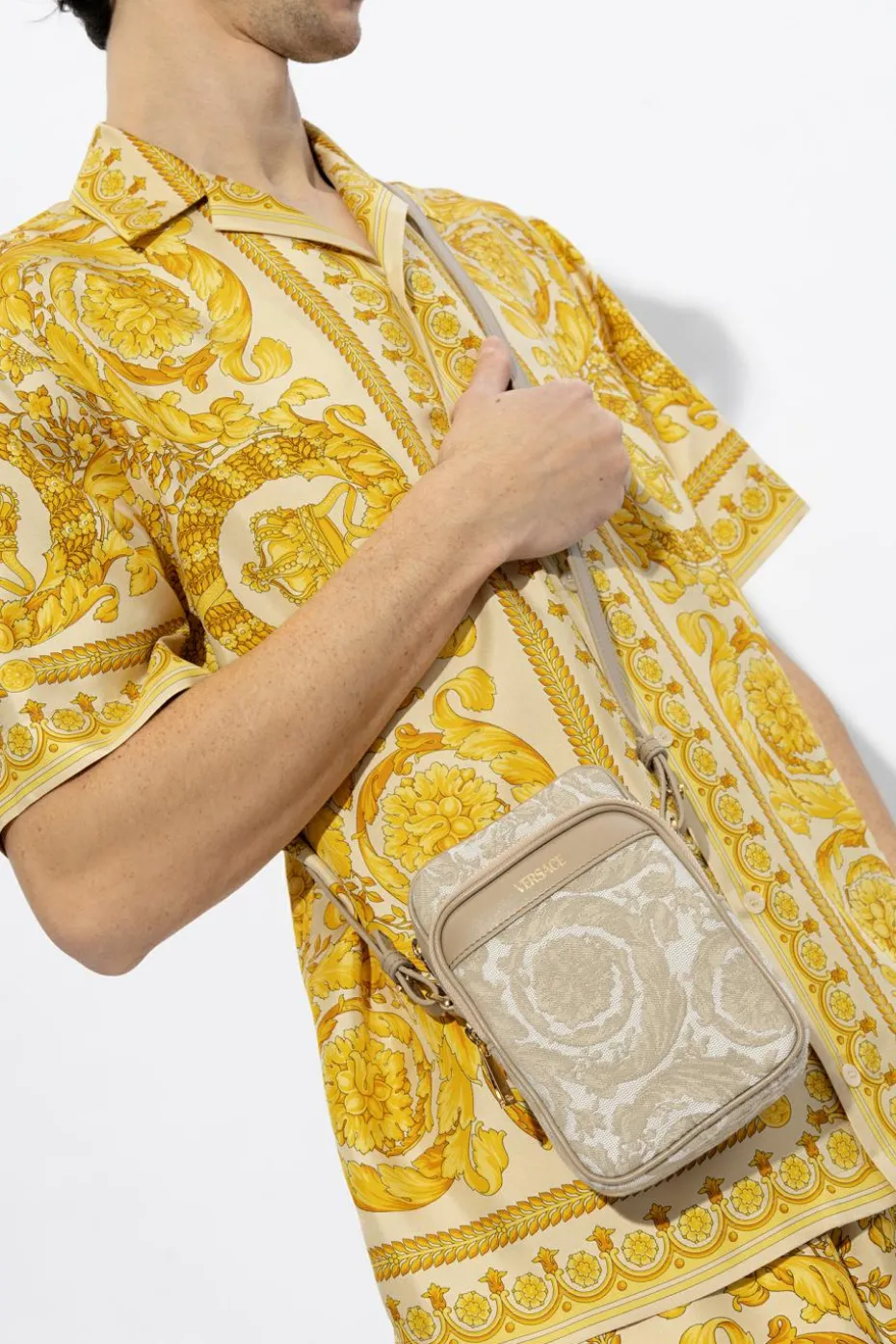Versace beige ‘Athena’ shoulder bag