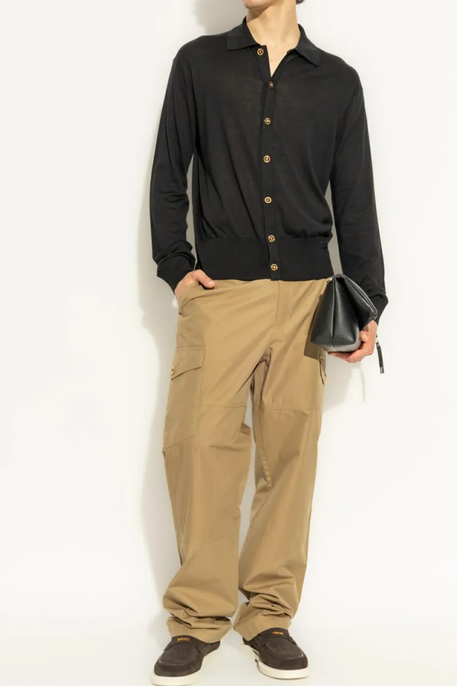Versace beige Cargo pants