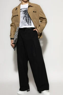 Versace beige Jacket with appliqué