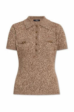 Versace beige Short-sleeve sweater
