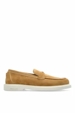 Versace beige Suede shoes type loafers