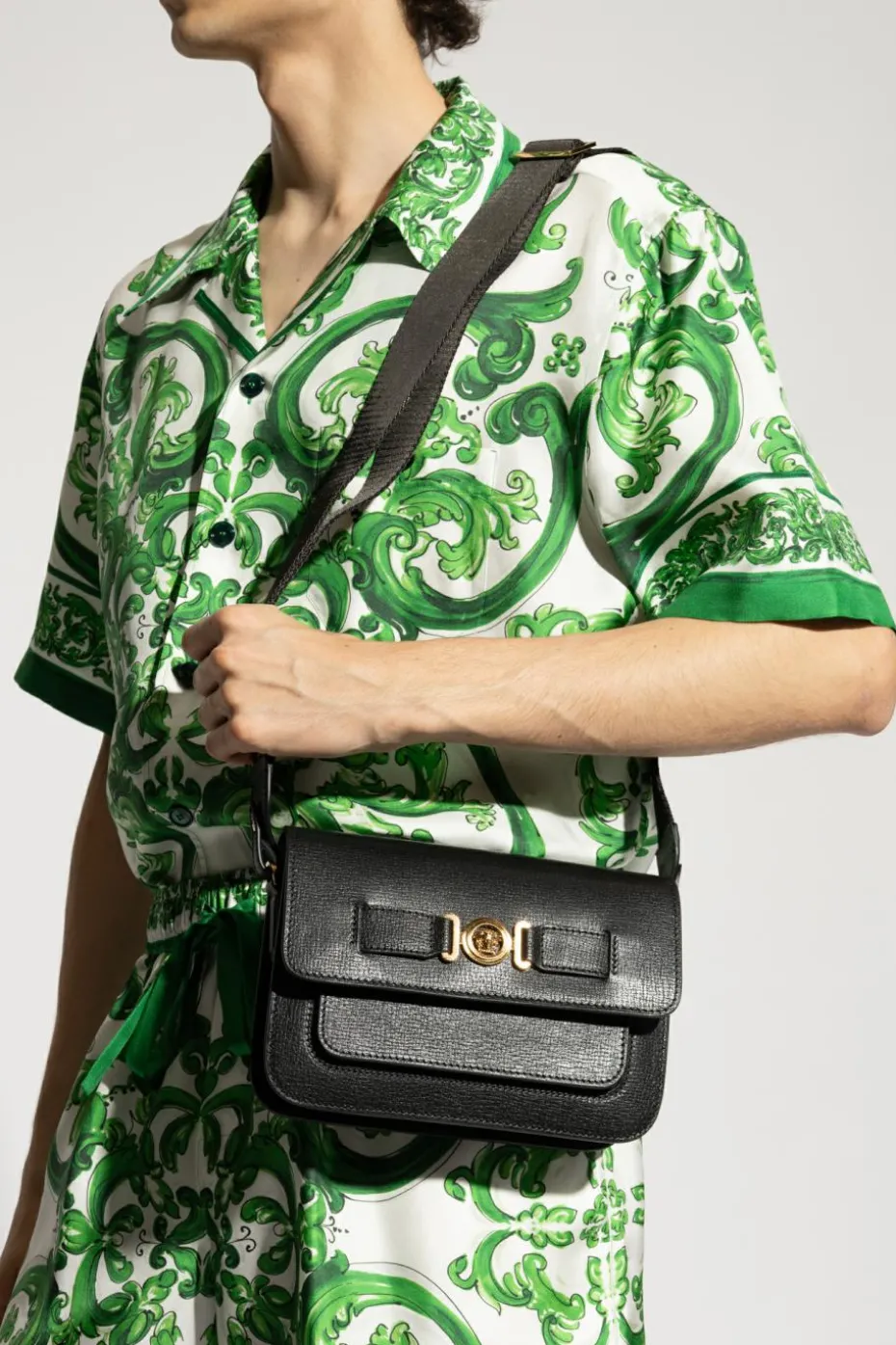 Versace BLACK ‘Biggie’ Shoulder Bag