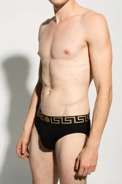 Versace BLACK Branded briefs 3-pack