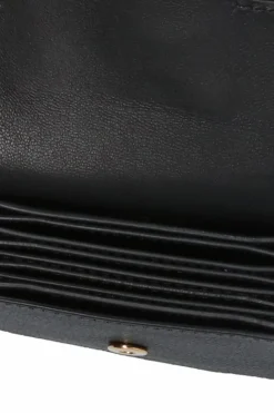 Versace BLACK Card holder with logo