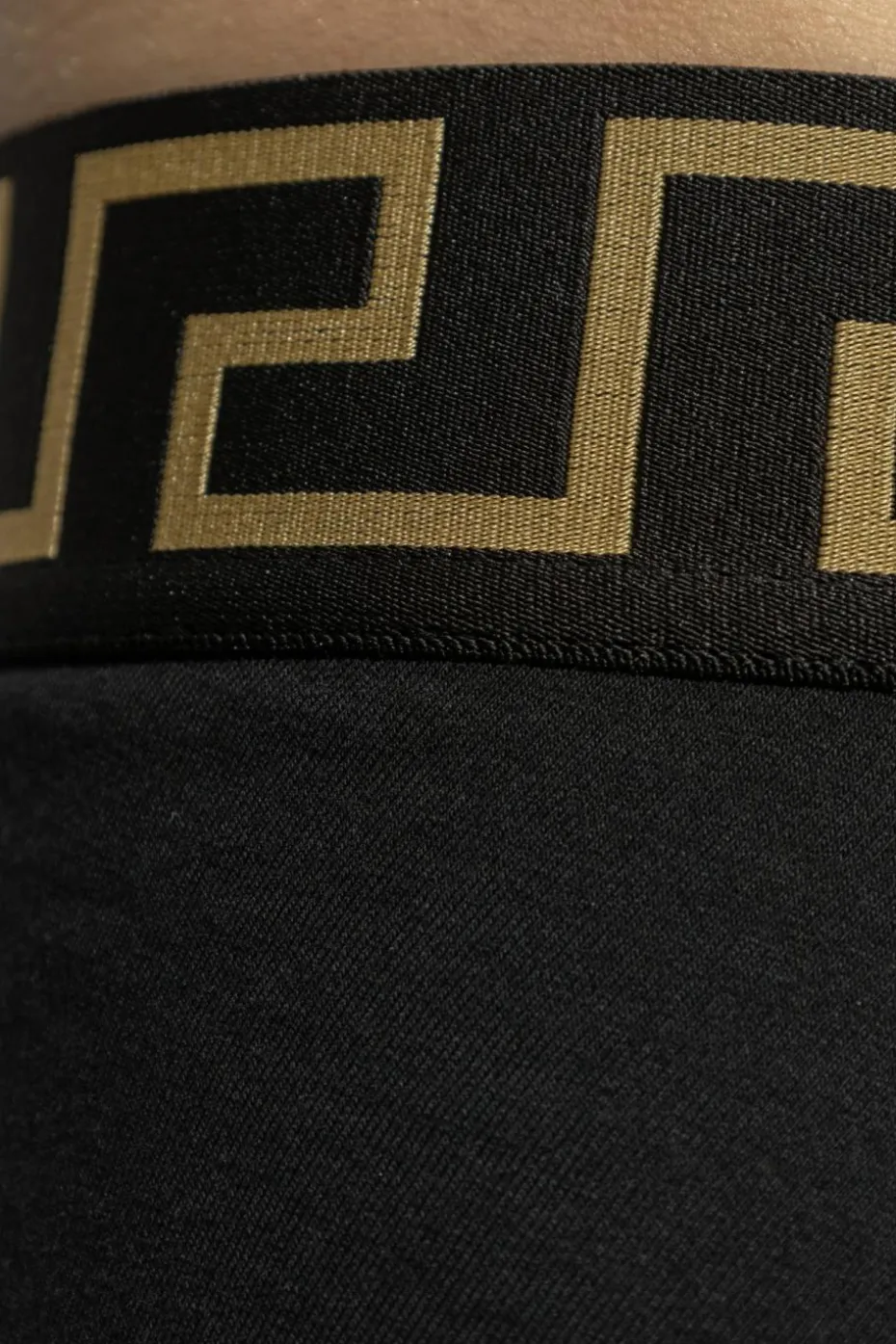 Versace BLACK Cotton boxer briefs