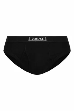 Versace BLACK Cotton briefs