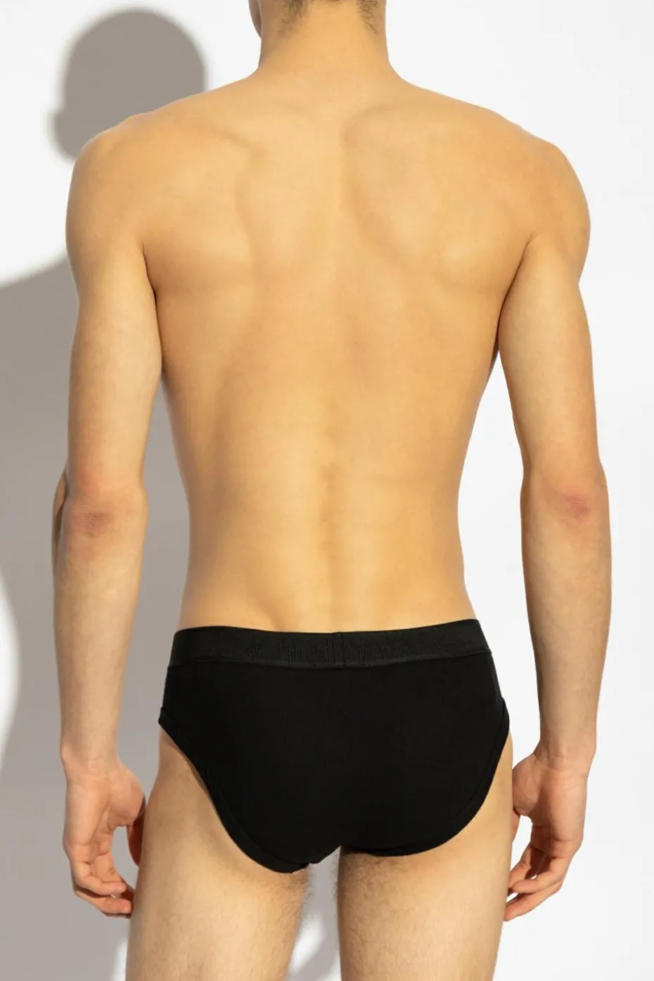 Versace BLACK Cotton briefs