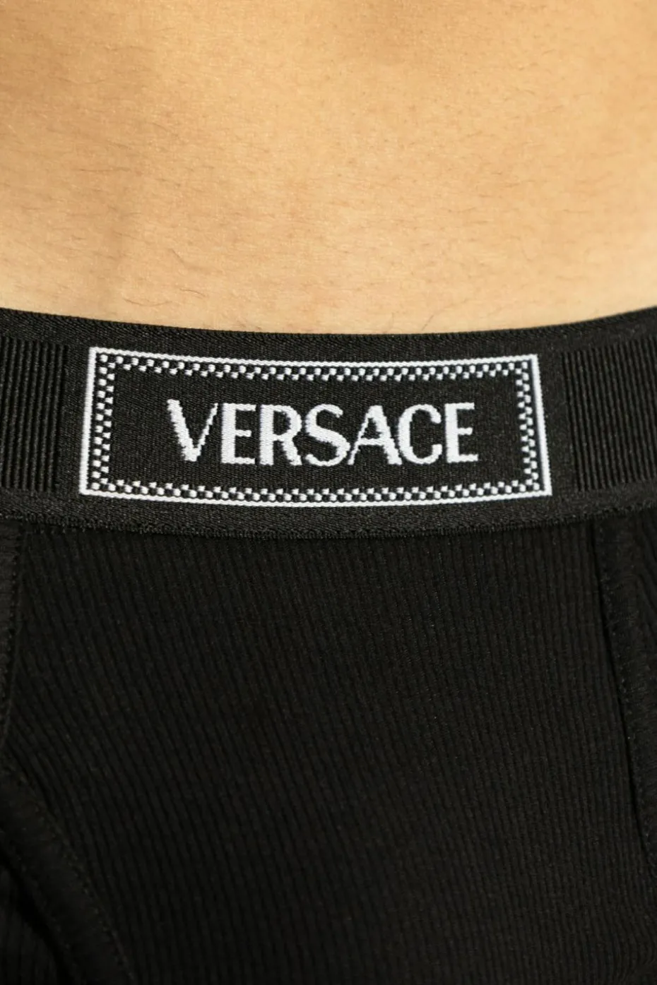 Versace BLACK Cotton briefs