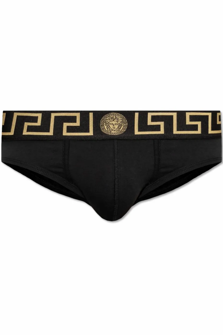 Versace BLACK Cotton briefs