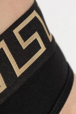 Versace BLACK Cotton briefs