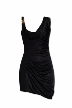 Versace BLACK Draped dress
