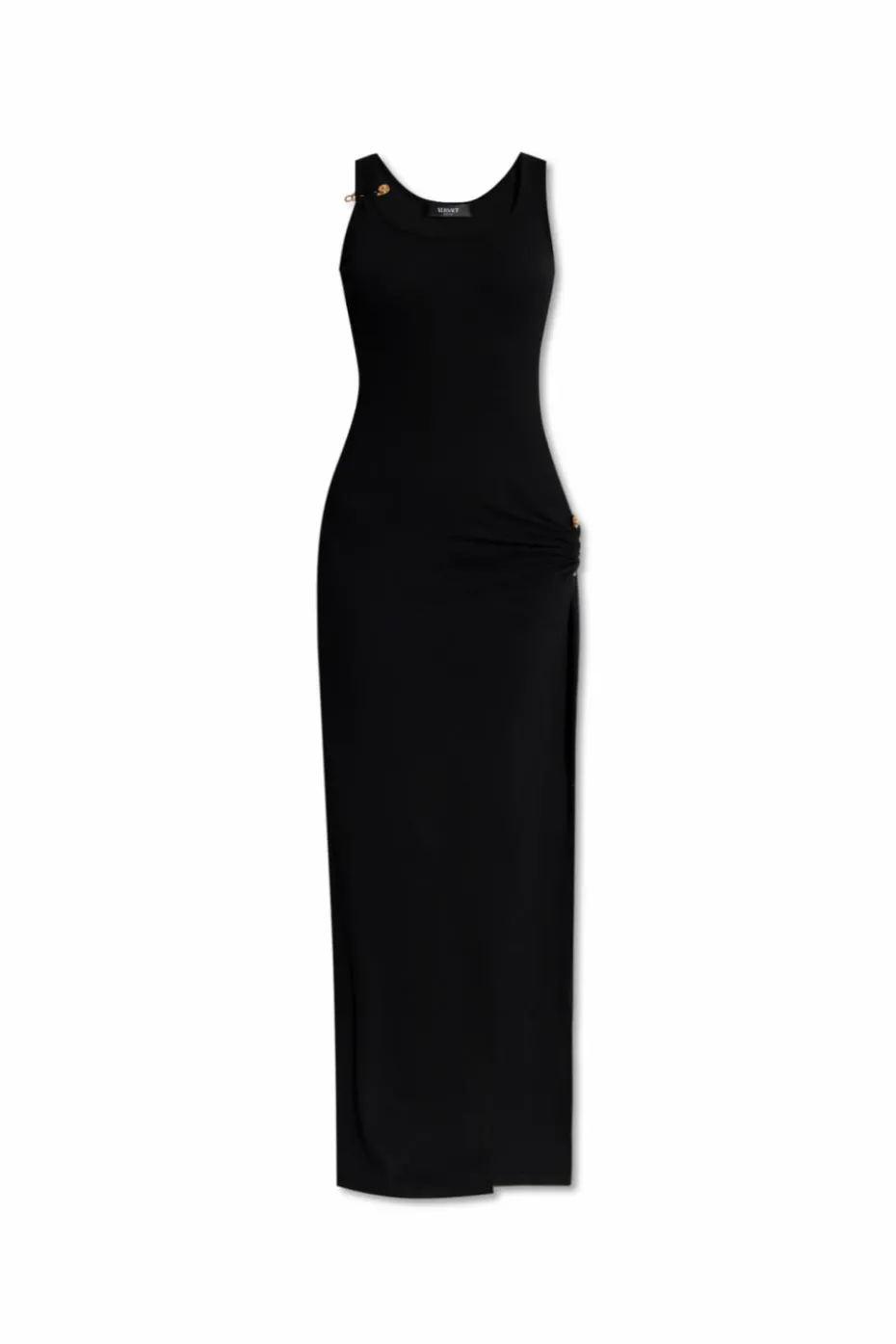 Versace BLACK Dress with front slit