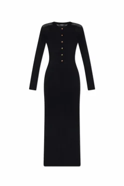 Versace BLACK Fitted dress
