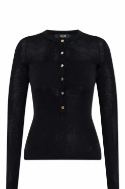 Versace BLACK Fitted top