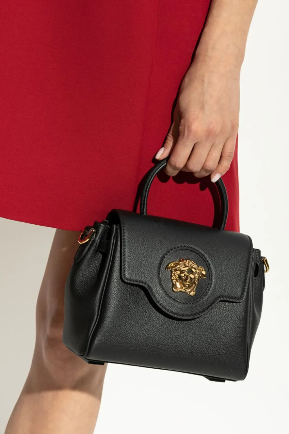 Versace BLACK Hand bag "La Medusa Small"